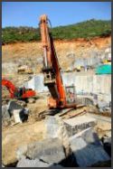Black Galaxy Granite Quarry Image