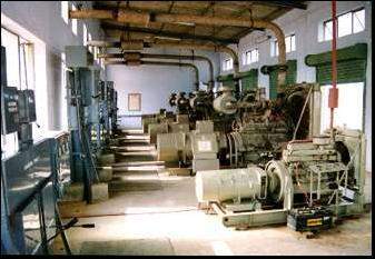 Internal View Of Electric Generating Plant Image
